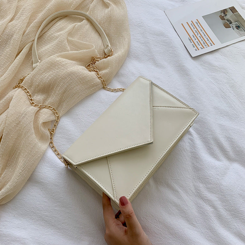 New Korean Style One-shoulder Chain Envelope Bag