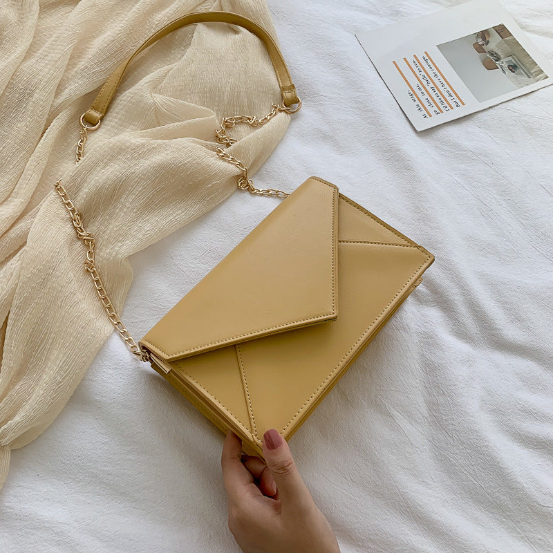 New Korean Style One-shoulder Chain Envelope Bag